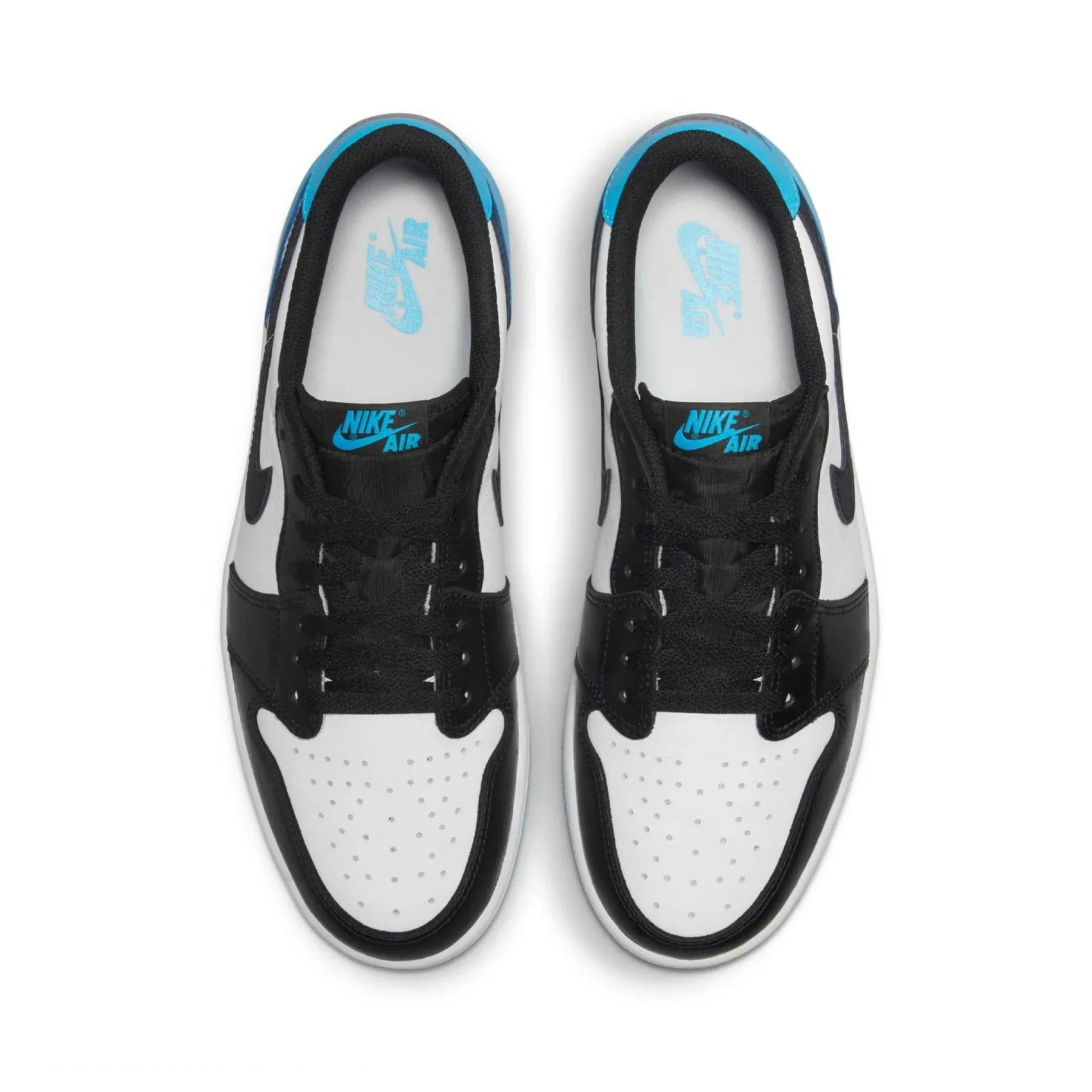 Air Jordan 1 Low 'Black Dark Powder Blue'